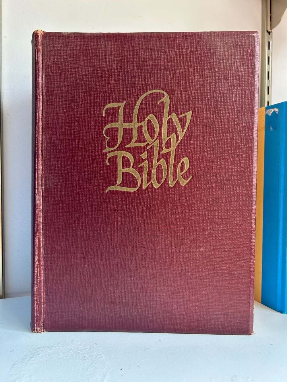 Holy Bible King James Authorized Version J. J. Little & Ives Co., Inc. 1962